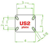 US2 plate